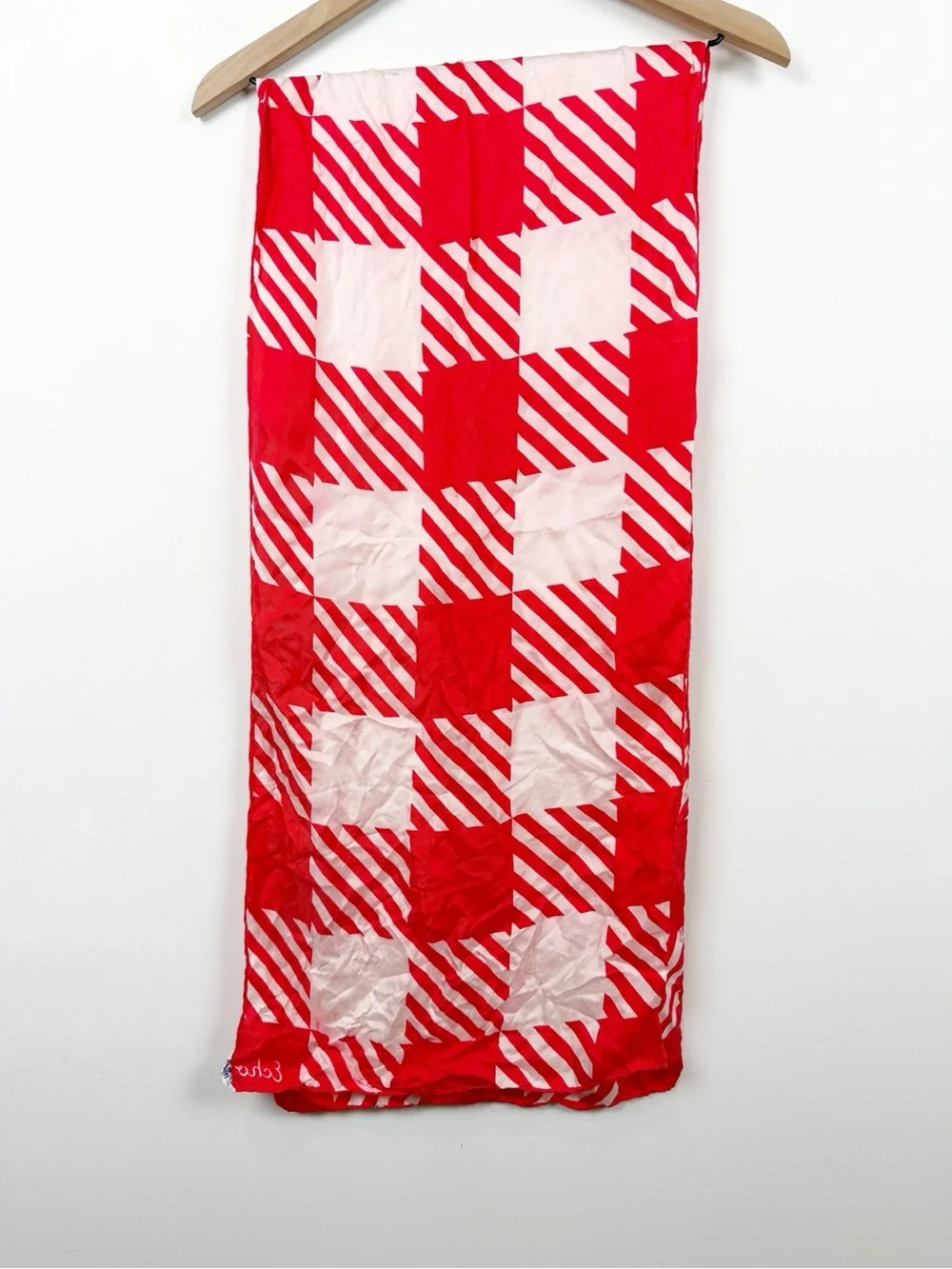 Vintage ECHO Silk 100% Soie Scarf Made in Japan